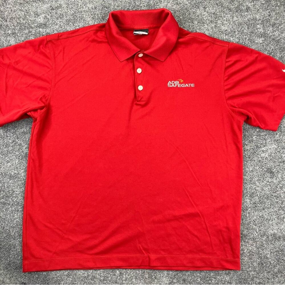 Nike Dri-Fit Golf Polo | Red | Men’s Medium